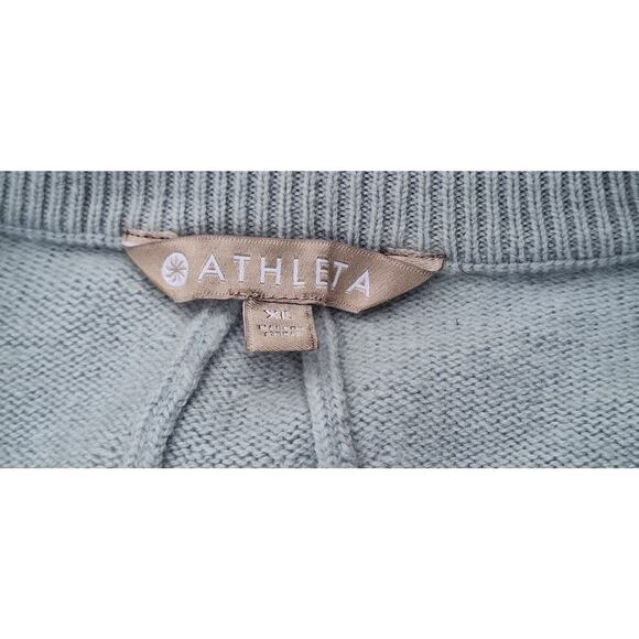 ATHLETA Perspective Wool Cashmere Sweater Light Blue Size XL Casual Athleisure - Picture 3 of 10